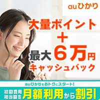 auひかりのポイントサイト比較