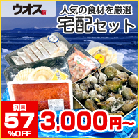 北海道海産物通販 ウオスのポイントサイト比較
