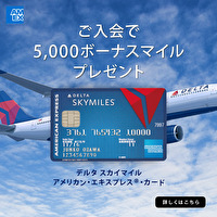 デルタ スカイマイル アメリカン・エキスプレス・カードのポイントサイト比較