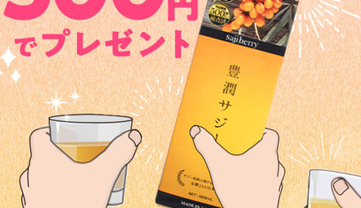 豊潤サジー（500円モニター）10日分のポイントサイト比較