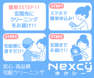 ネクシー（ネット宅配クリーニング）スマホのポイントサイト比較