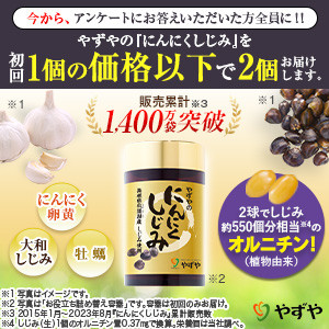にんにくしじみ（やずや）初回1,944円定期のポイントサイト比較
