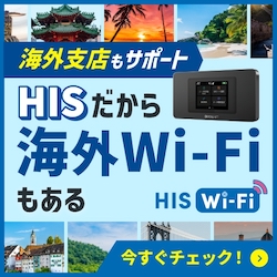 HIS Wi-Fi（海外Wi-Fiレンタル）のポイントサイト比較