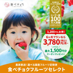 食べチョクフルーツセレクトのポイントサイト比較