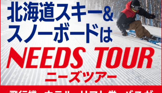 JAL【ニーズツアー】スキー&スノーボードのポイントサイト比較