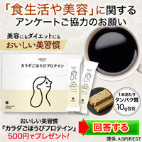 カラダごほうびプロテイン（500円モニター）のポイントサイト比較