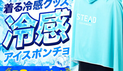STEAD(スティード)冷感アイスポンチョのポイントサイト比較