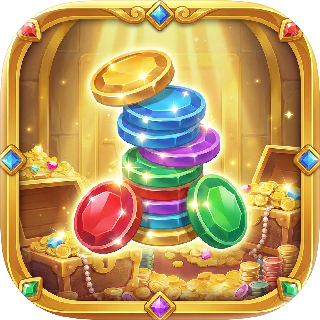 Coin sort & Merge Master（StepUpミッションでターゲット906に到達）iOSのポイントサイト比較